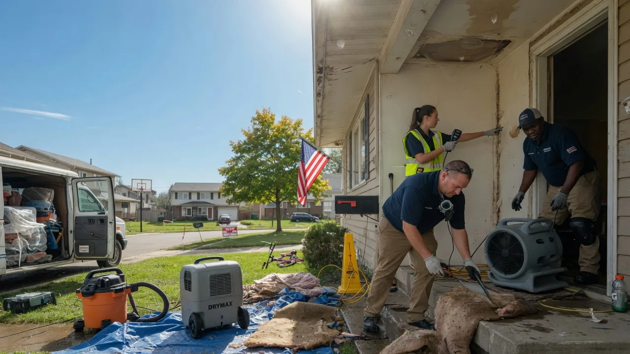 Water Damage Restoration in Strawn, IL near me